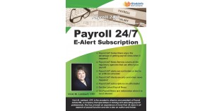 Payroll 24/7 E-Alert Subscription